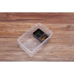 Reptile Feeder Dish Supplier - Rectangle Plastic Two-Part Water Worm Dish