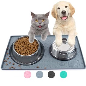 Silicone Cat Bowl Manufacturer - Portable Waterproof Washable Nonslip Mat Tray