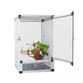 Aluminum Reptile Cage Supplier - Chameleon Alloy Breathable Terrarium Durable