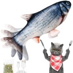 Cat Kicker Toy Supplier - Pet Toys Flopping Fish Moving Catnip Motion