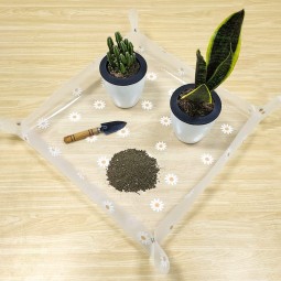 园艺垫厂家-可定制折叠植物换盆防水