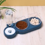 自动宠物喂食器厂家-新款宠物产品双碗饮水器