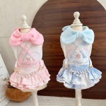 Dog Skirts Manufacturer - OEM Denim Tie-dyed All Seasons