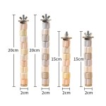 Bird Perch Factory - OEM Wooden Branches Ceramic Stand