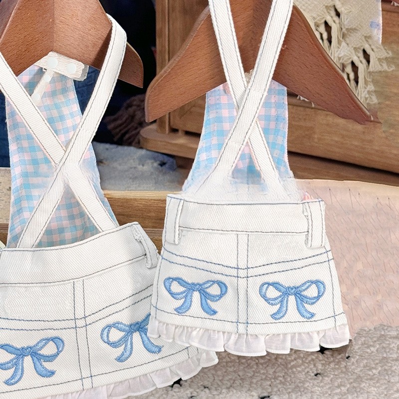 Pet Dress Factory - OEM Retro Style Bow Strap Teddy