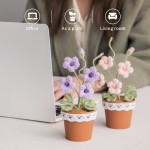 Crochet Flower Manufacturer - OEM Small Artificial Wool