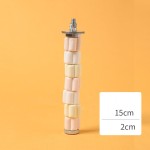 Bird Perch Factory - OEM Wooden Branches Ceramic Stand