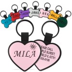 Pet Tag Factory - OEM Round Heart Bone Rubber