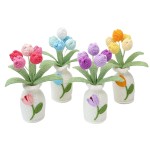 Crochet Plant Manufacturer - OEM Artificial Potted Tulip