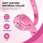 Pet Collar Manufacturer - OEM Luxury PU Leather Flashing