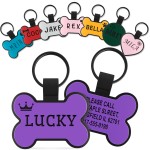 Pet Tag Factory - OEM Round Heart Bone Rubber