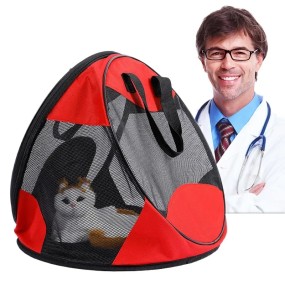 Pet Carrier Bag Manufacturer - OEM Breathable Mesh Triangle