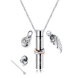 Pet Pendant Factory - OEM Stainless Steel Cylinder Urn