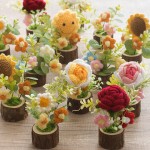 Crochet Flower Manufacturer - OEM Fashion Rose Flower Pot