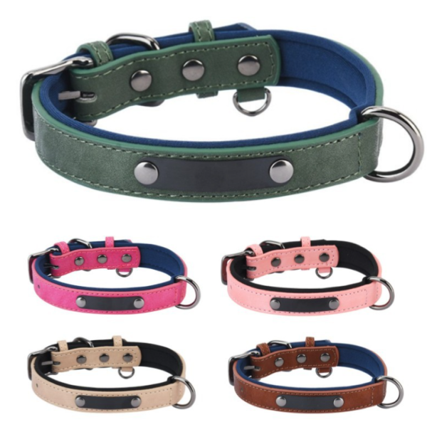 Dog Collar Factory - OEM Soft Leather Heavy-duty Buckle