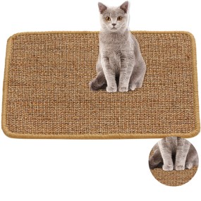 Cat Scratching Pad Manufacturer - OEM Linen Carpet Anti-slip