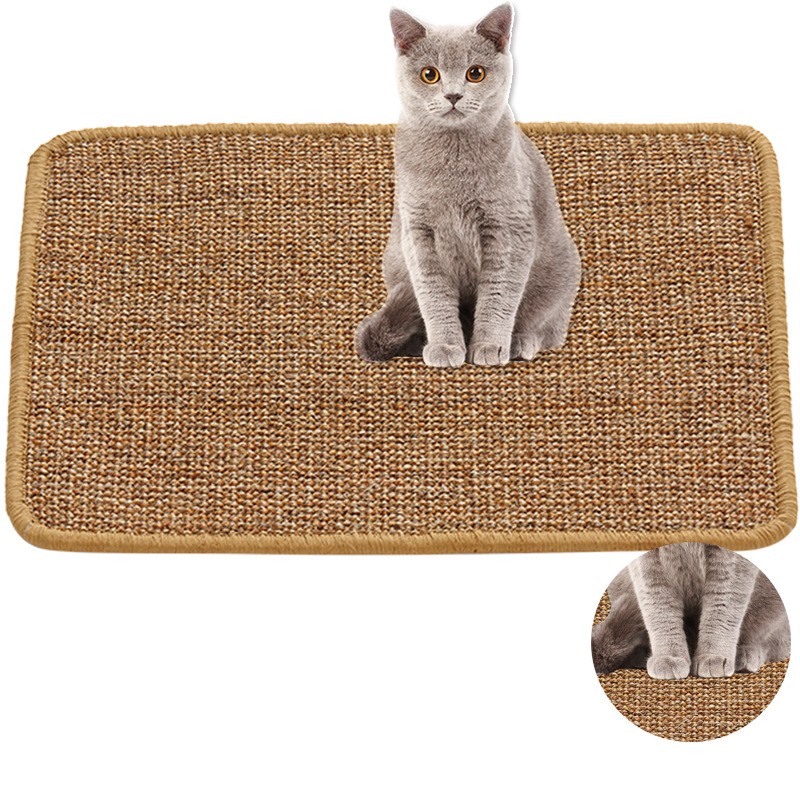Cat Scratching Pad Manufacturer - OEM Linen Carpet Anti-slip