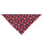 Pet Bandana Factory - OEM Snowflake Plaid Saliva Towel