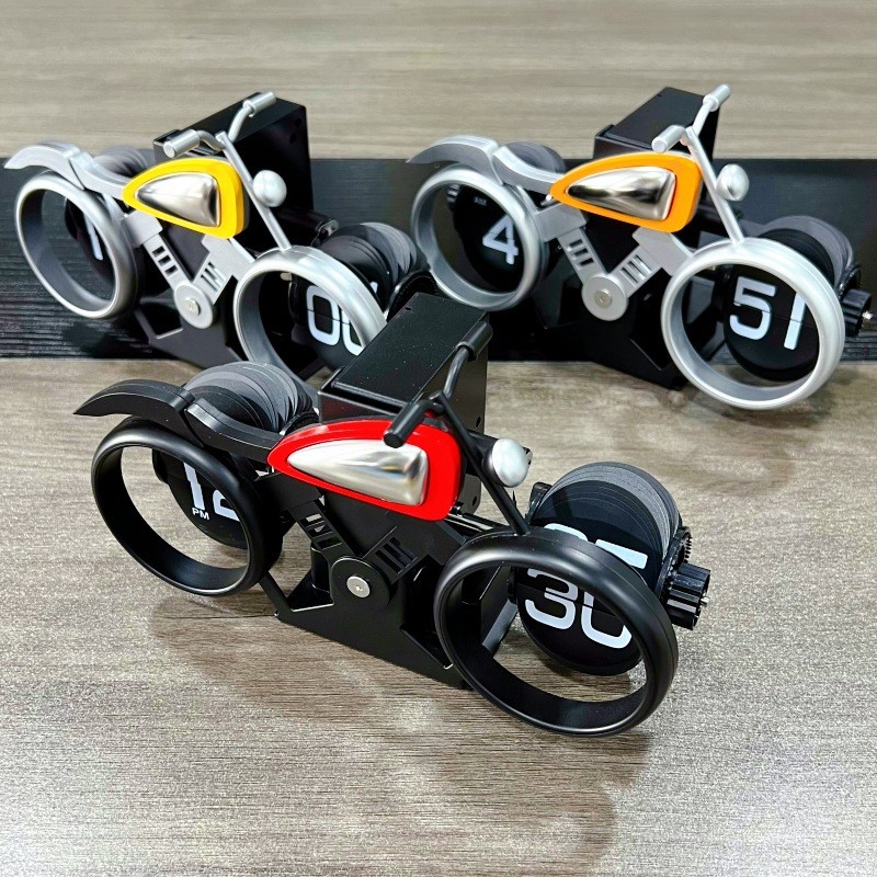 台钟生产商-自动翻页复古