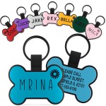 Pet Tag Factory - OEM Round Heart Bone Rubber