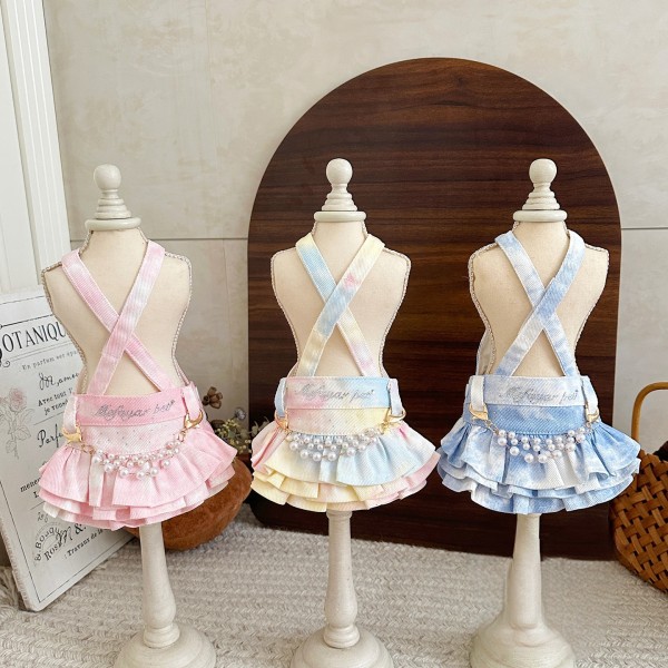 Dog Skirts Manufacturer - OEM Denim Tie-dyed All Seasons