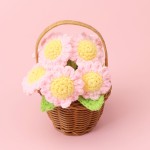 Sun Flower Basket Factory - OEM Handmade Elegant Knit