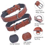 Dog Collar Factory - OEM Soft Leather Heavy-duty Buckle