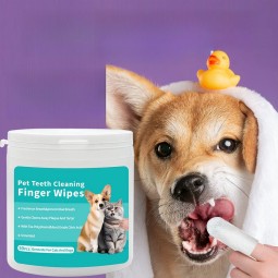 Pet Teeth Wipes Manufacturer - OEM Luxury Multipurpose 50 Count