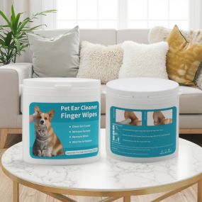 宠物耳部湿巾生产商-50片一次性指套