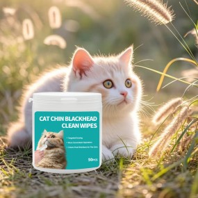 Pet Chin Wipes Manufacturer - OEM Mild No Irritation Whitening