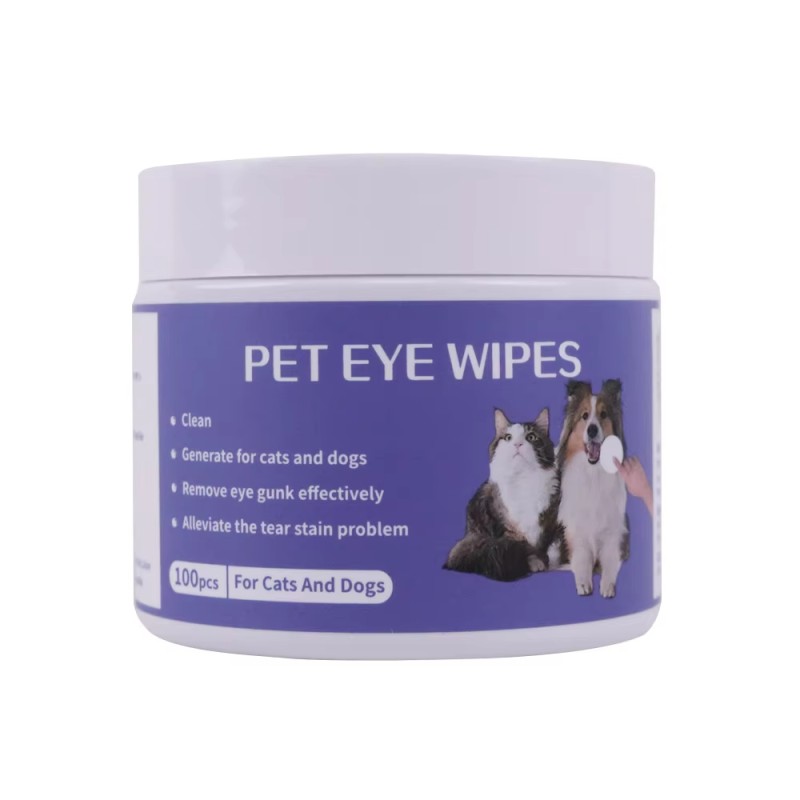 Pet Finger Wipes Factory - OEM Custom Flushable Purple