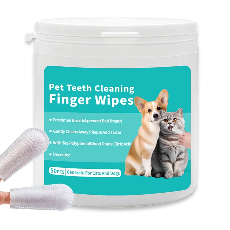 Pet Teeth Wipes Manufacturer - OEM Custom No Rinse Whitening