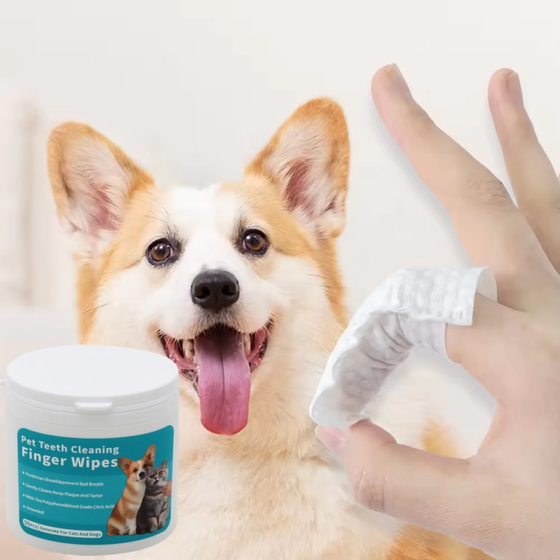 Pet Dental Care Manufacturer - OEM Finger Cot Reduce Bad Breath