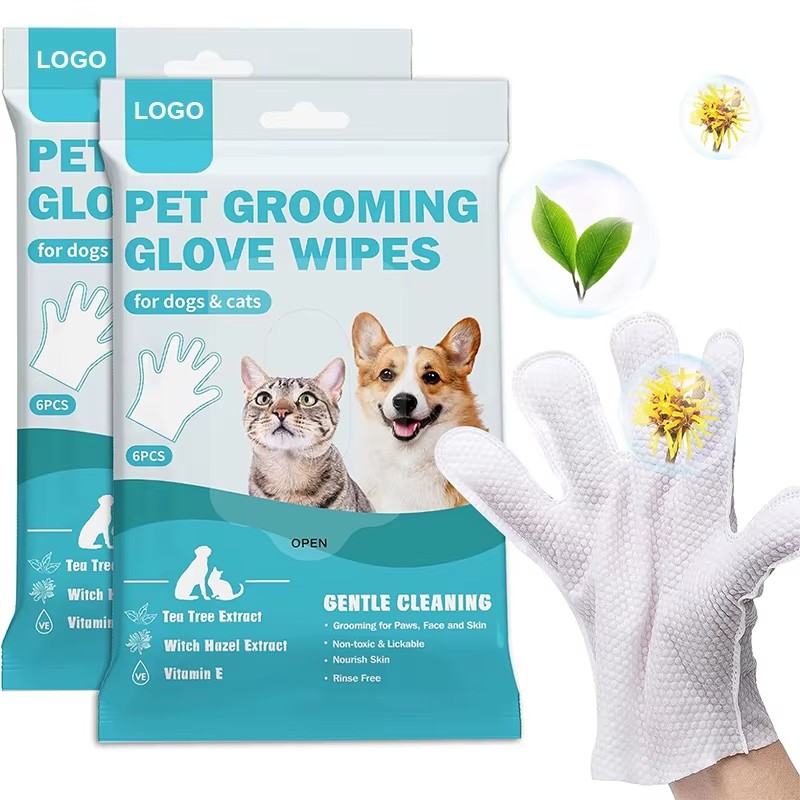 Pet Bathing Gloves Manufacturer - OEM Custom Mild Plant Formula