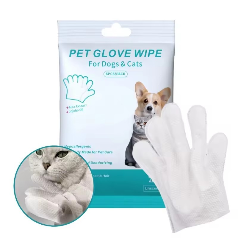 Pet Cleaning Gloves Manufacturer - OEM Custom Thick Plant Based