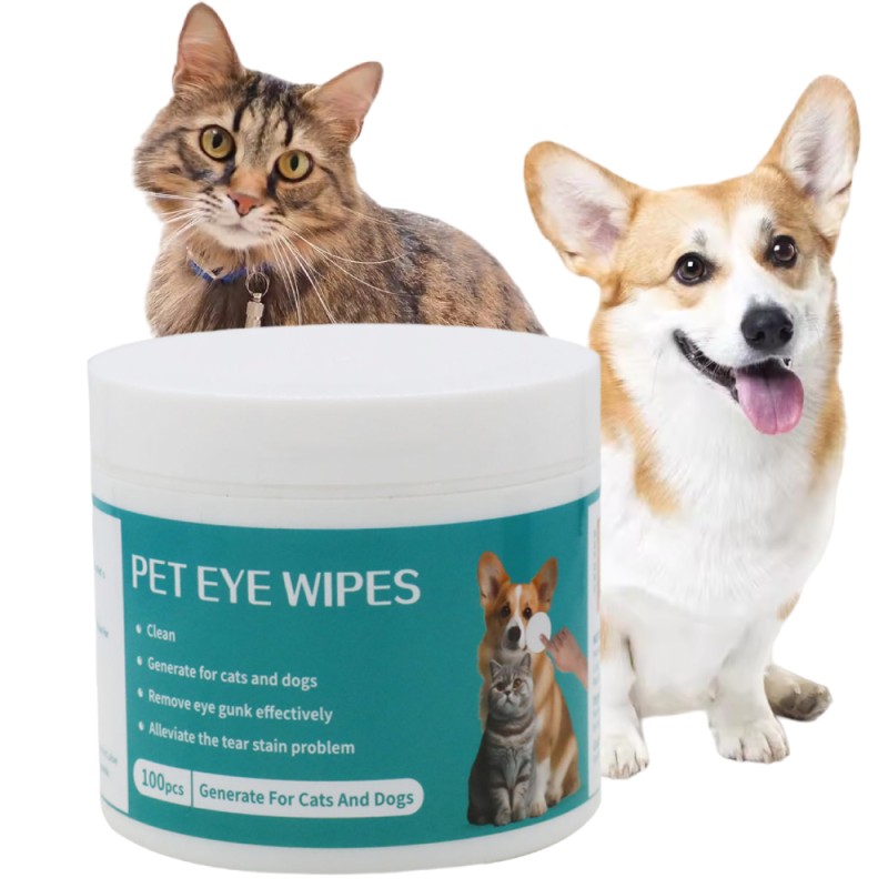 Pet Eye Wipes Factory - OEM Eco-friendly Remove Tears