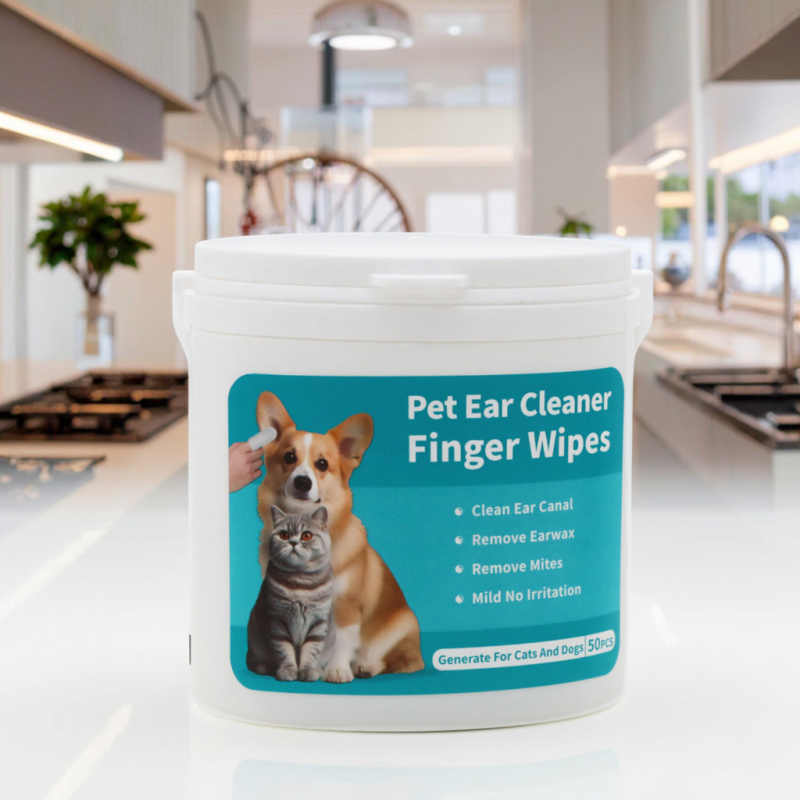 Pet Ear Wipes Manufacturer - OEM Gentle Formula Earwax Removal