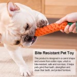 Pet Chew Toy Factory - OEM Carrot Cotton Clean Teeth