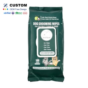 Pet Toilet Wipes Manufacturer - OEM Custom Oversized Fragrance