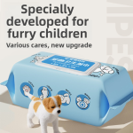 Pet Care Wipes Factory - OEM All Body Finger 100pcs