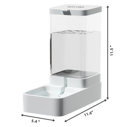 Pet Feeder Set Manufacturer - OEM 3.8L Automatic Rounded
