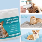 Pet Ear Wipes Manufacturer - OEM Gentle Formula Earwax Removal