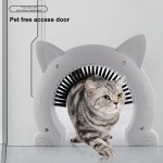 猫宠物门供应商-ABS内饰DIY易安装隐藏安全出口门