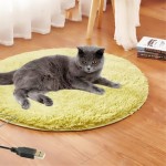 加热宠物垫源头工厂-电热软防水长绒猫狗屋床加热器