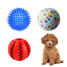 Dog Tooth Cleaning Toy Factory - TPR Bite-Resistant Gravity Interactive Teeth Ball