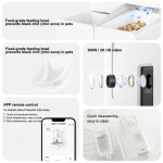 Automatic Pet Feeder Manufacturer - OEM 2-in-1 Food Water Fountain with Camera