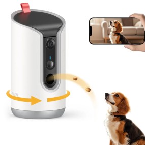 Pet Food Dispenser Manufacturer - OEM 360° Automatic Tracking Smart Camera Feeder