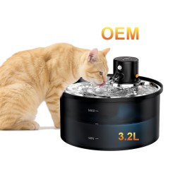 无线猫饮水机源头工厂-3.2L自动感应多猫适用
