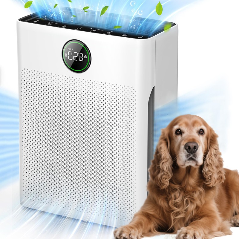 Pet Air Purifier Manufacturer - HEPA Filter Air Quality Sensor Large Room Cleaner