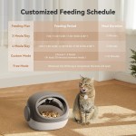 Automatic Pet Feeder Supplier - OEM Timed Dry Wet Food Dispenser with Collar Sensor